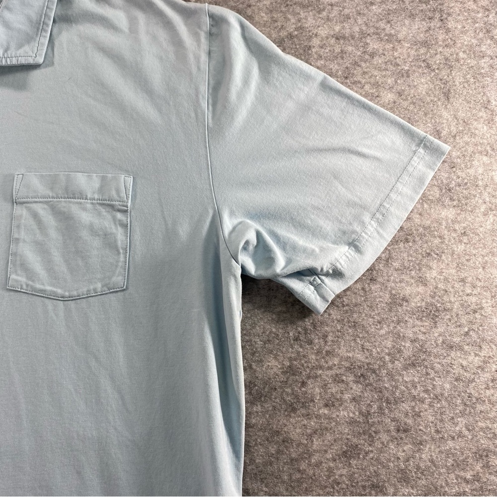 Peter Millar Mens Blue Contemporary Fit Seaside Wash Short Sleeve Polo Size XL - Picture 5 of 14